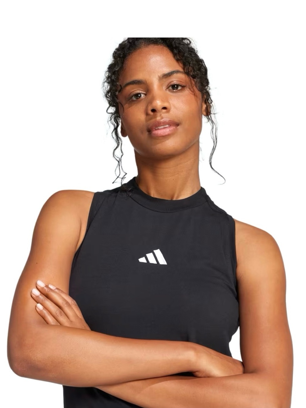 ADIDAS Originals women’s essentials 3-stripes long racerback dress🖤🖤 - Picture 5 of 6